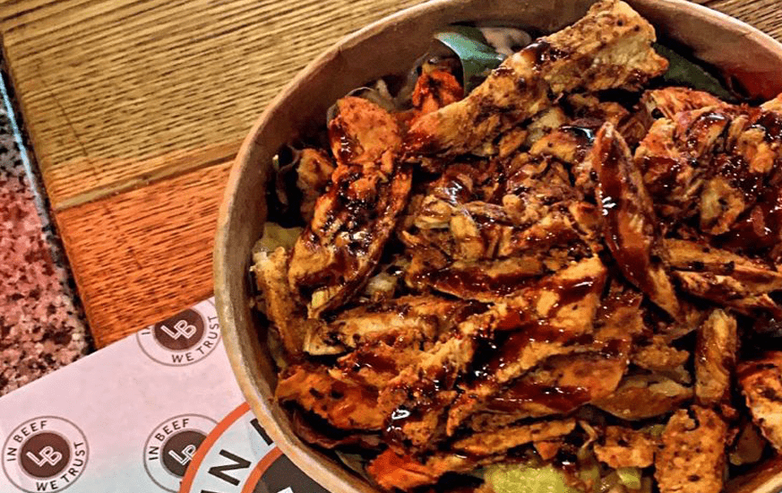 Jerk Chicken & Bacon Salad