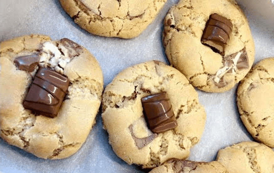 Homemade Kinder Bueno Cookie